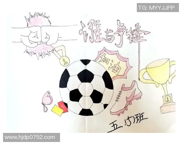 墙上海报展示足球明星风采引领年轻人热爱足球运动